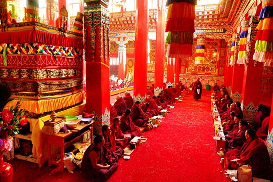 藏區九大最美神山的讚嘆 : 九治－年保玉則神山
